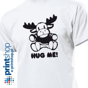 HUG ME! z nadrukiem