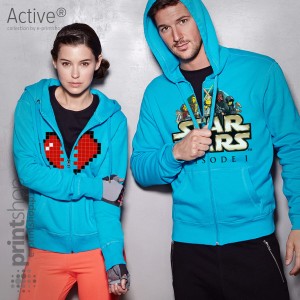 bluza rozpinana Active® z nadrukiem