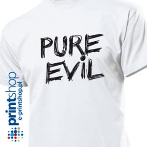 PURE EVIL koszulka z nadrukiem