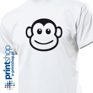 MONKEY koszulka z nadrukiem