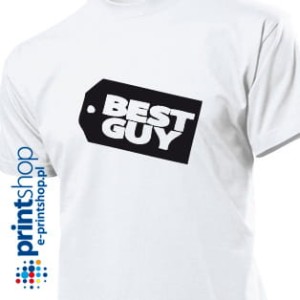BEST GUY koszulka z nadrukiem