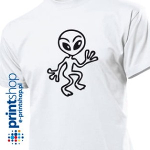 ALIEN koszulka z nadrukiem